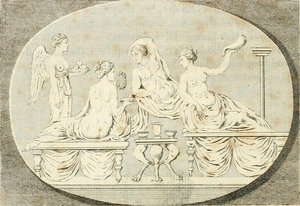 An illustration from Histoire de l'art chez les anciens, 1801, leaf 293