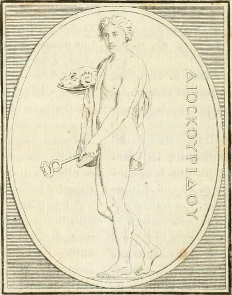 An illustration from Histoire de l'art chez les anciens, 1801, leaf 363