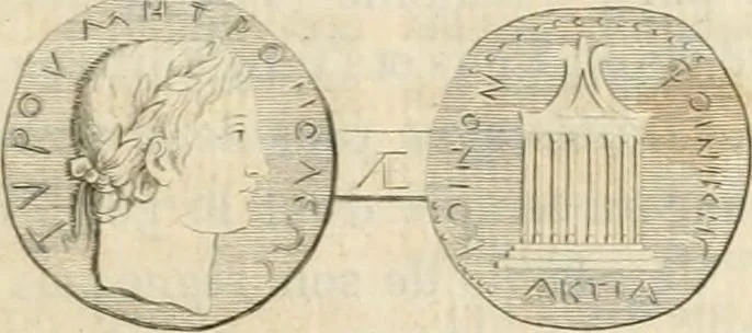 An illustration from Histoire de l'art chez les anciens, 1801, leaf 396