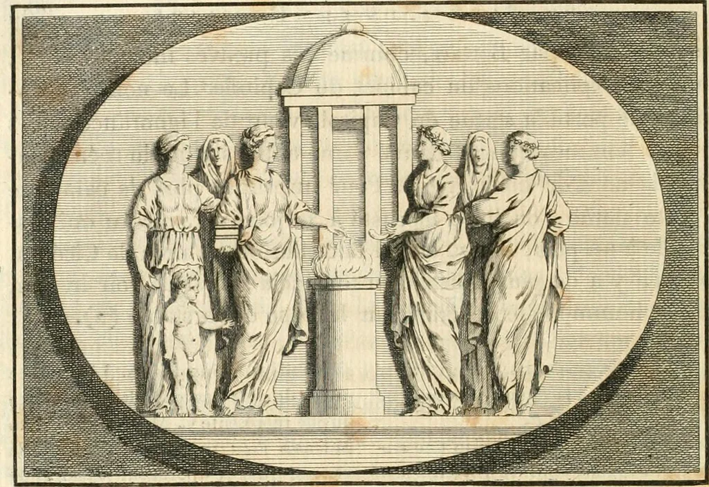 An illustration from Histoire de l'art chez les anciens, 1801, leaf 397