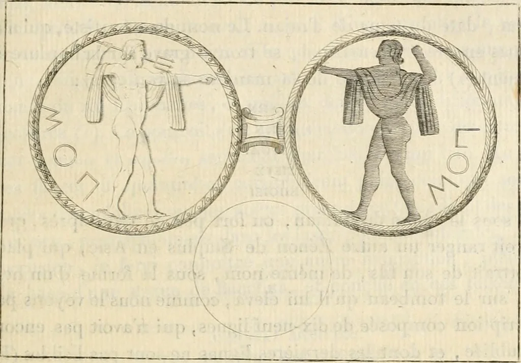 An illustration from Histoire de l'art chez les anciens, 1801, leaf 454