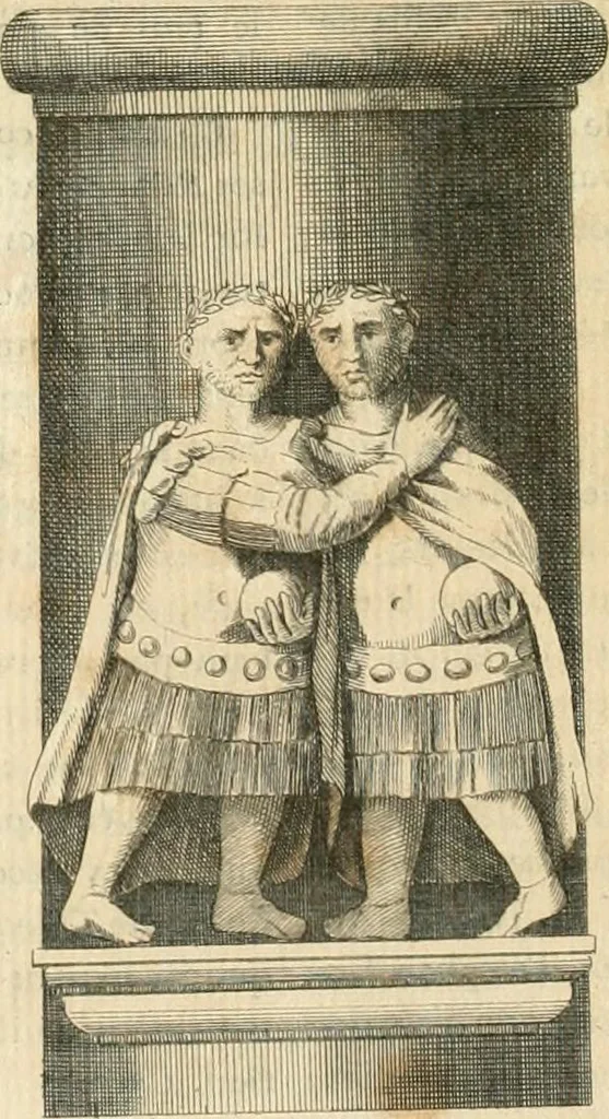 An illustration from Histoire de l'art chez les anciens, 1801, leaf 491
