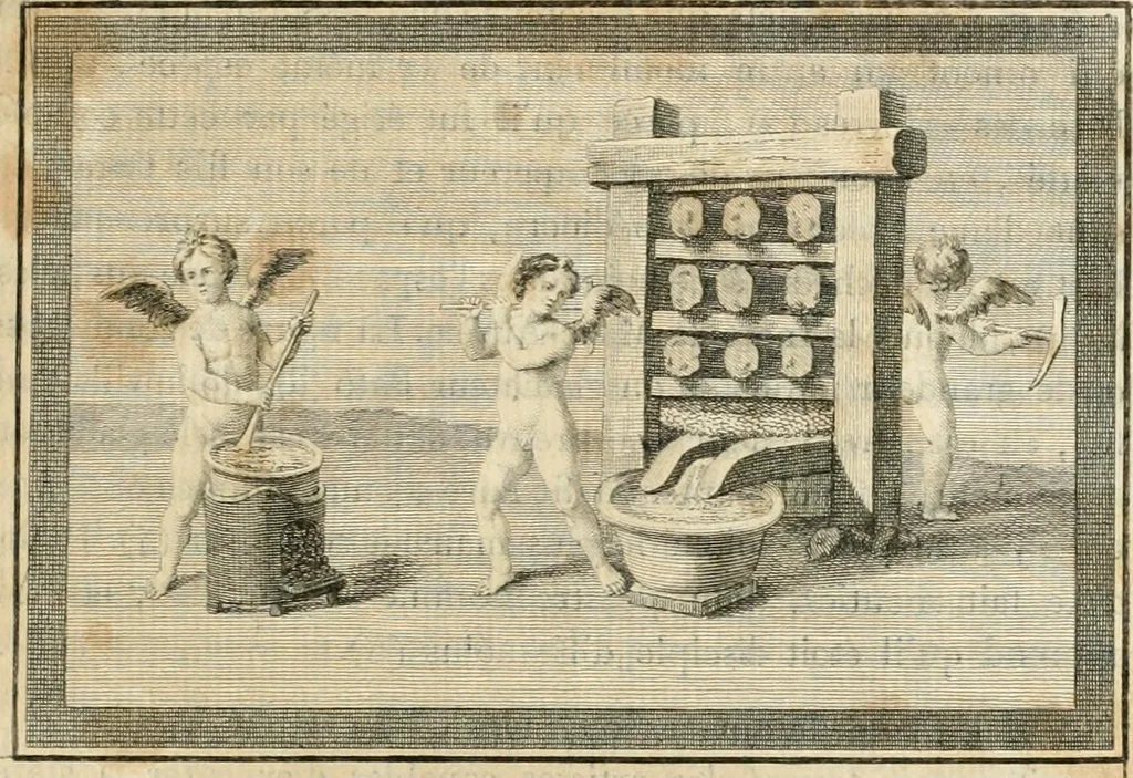 An illustration from Histoire de l'art chez les anciens, 1801, leaf 492