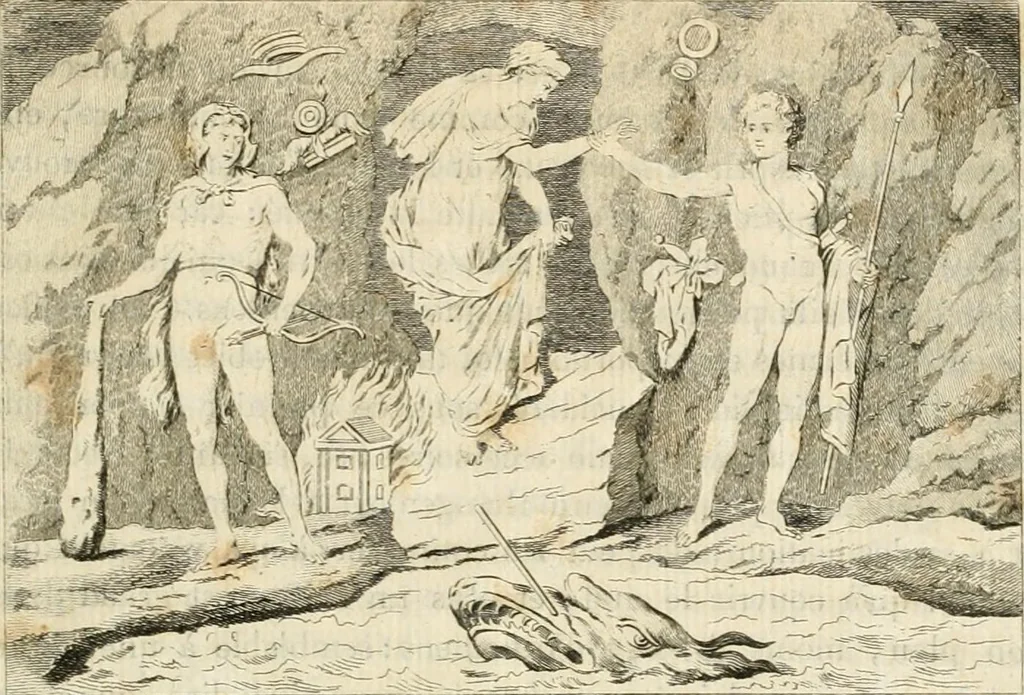 An illustration from Histoire de l'art chez les anciens, 1801, leaf 636