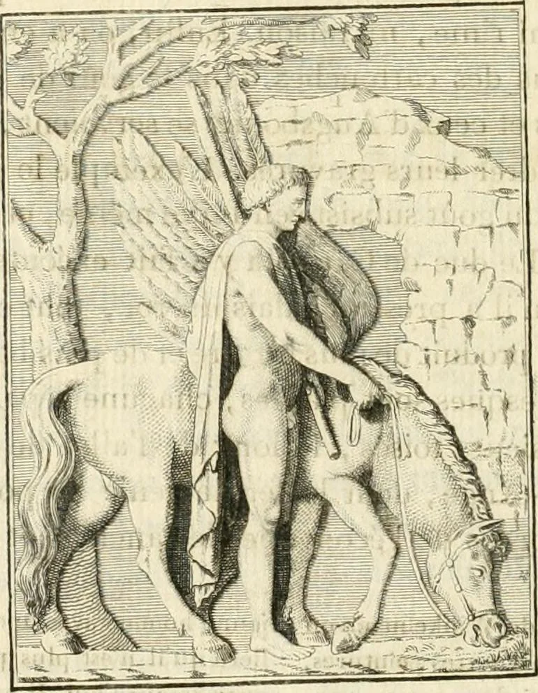 An illustration from Histoire de l'art chez les anciens, 1801, leaf 661