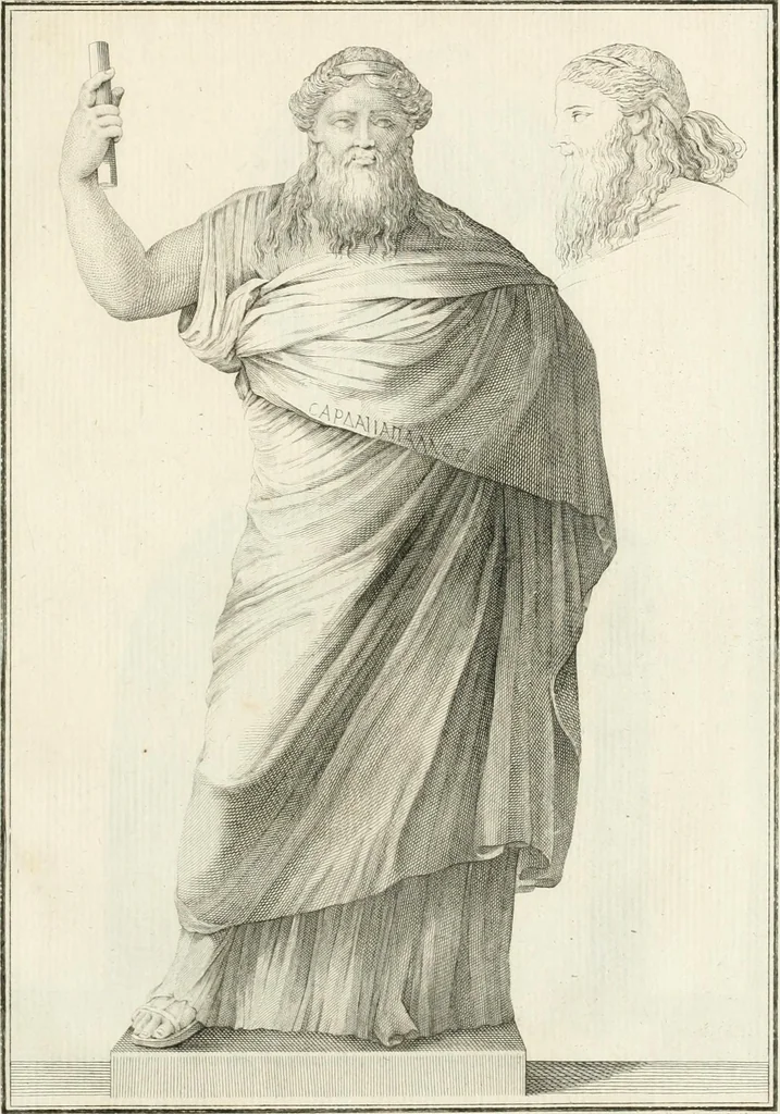 An illustration from Histoire de l'art chez les anciens, 1801, leaf 706