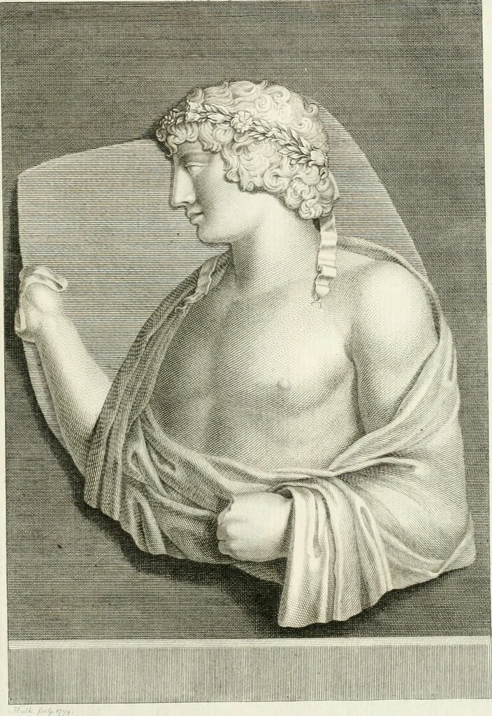 An illustration from Histoire de l'art chez les anciens, 1801, leaf 712