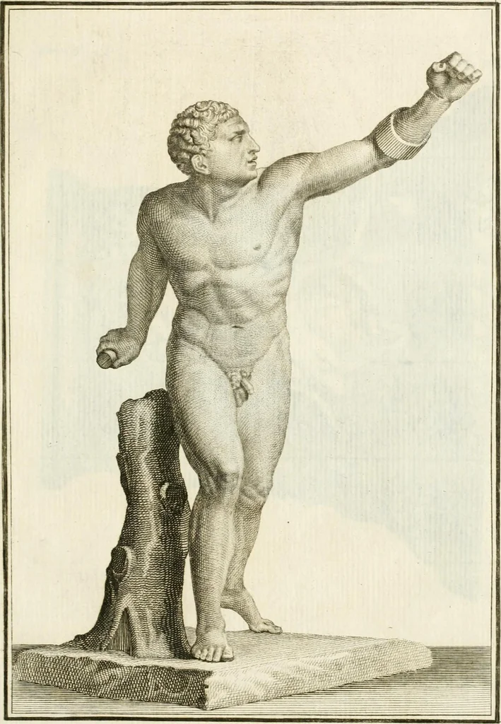 An illustration from Histoire de l'art chez les anciens, 1801, leaf 714