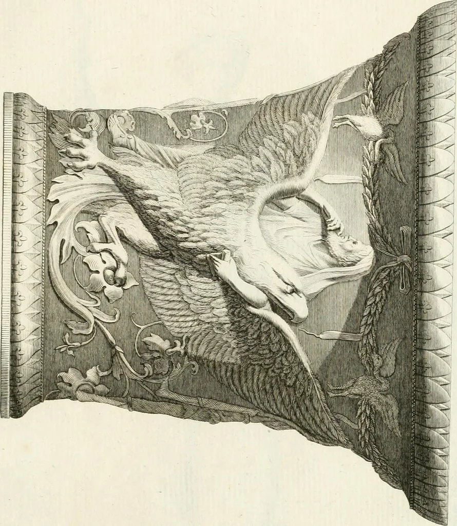 An illustration from Histoire de l'art chez les anciens, 1801, leaf 716