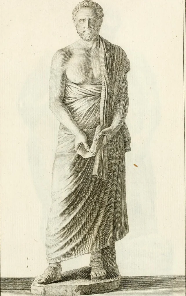 An illustration from Histoire de l'art chez les anciens, 1801, leaf 720
