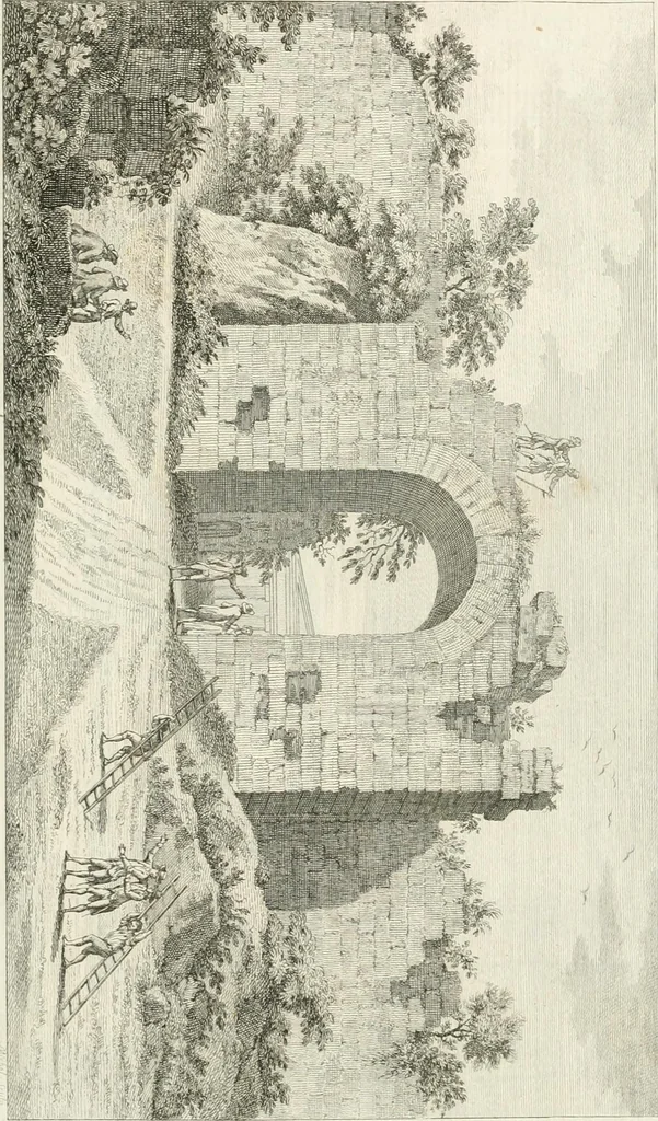 An illustration from Histoire de l'art chez les anciens, 1801, leaf 730
