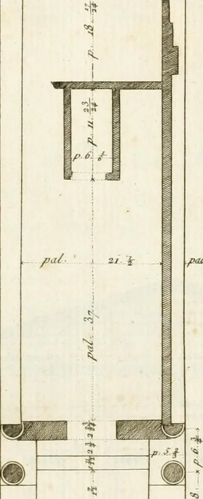 An illustration from Histoire de l'art chez les anciens, 1801, leaf 740