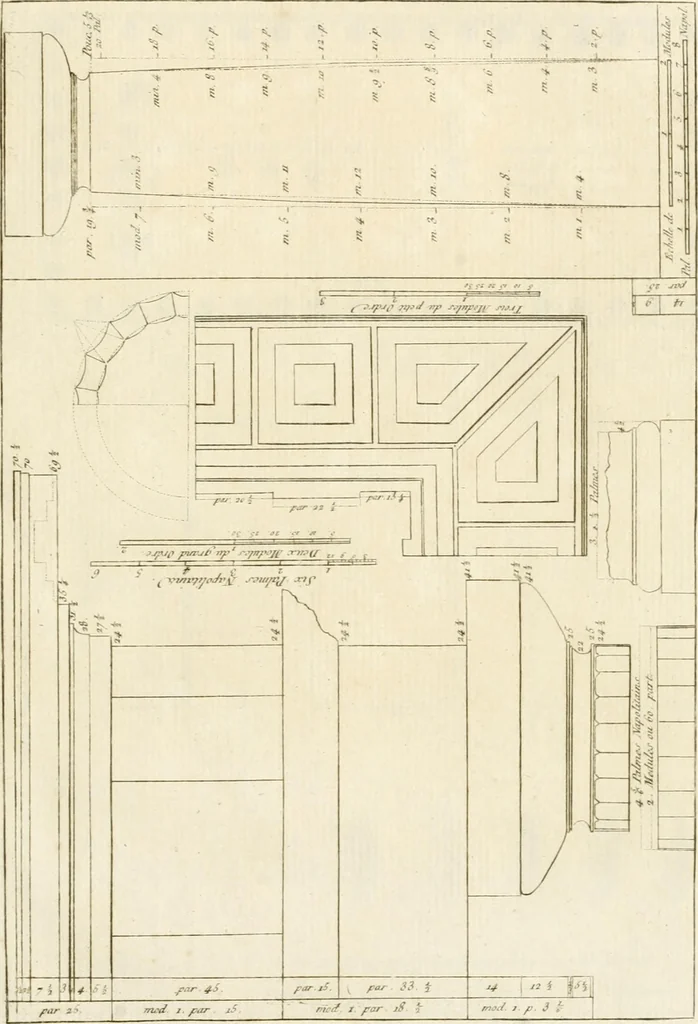 An illustration from Histoire de l'art chez les anciens, 1801, leaf 744