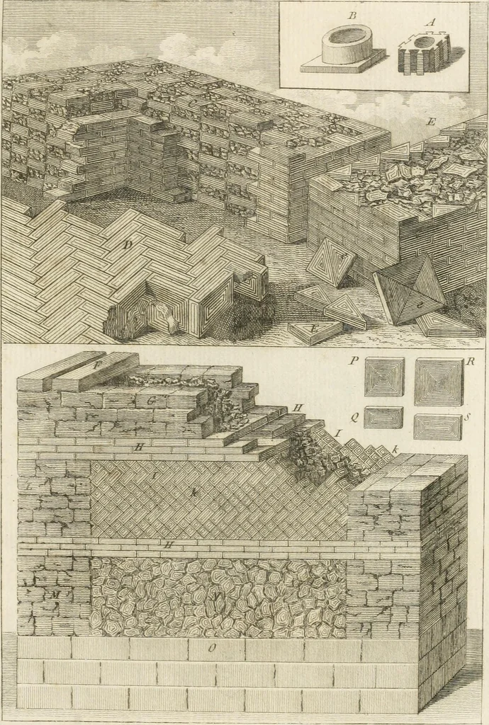 An illustration from Histoire de l'art chez les anciens, 1801, leaf 750