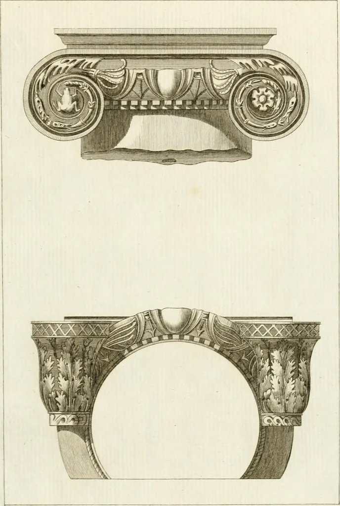 An illustration from Histoire de l'art chez les anciens, 1801, leaf 756