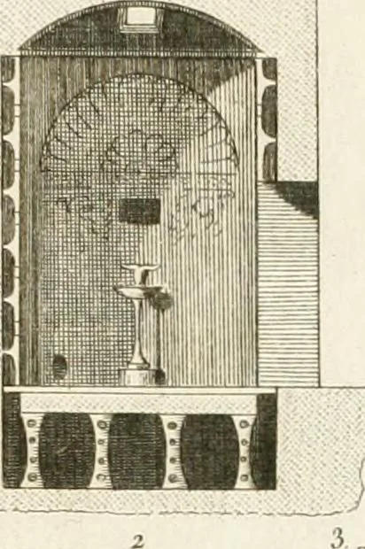 An illustration from Histoire de l'art chez les anciens, 1801, leaf 774