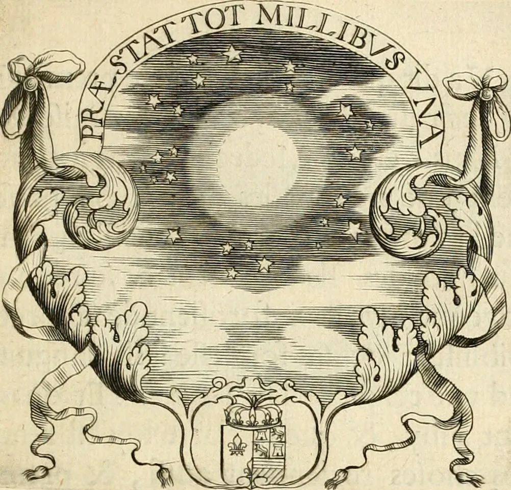 An illustration from De l'art des devises, 1666, leaf 292