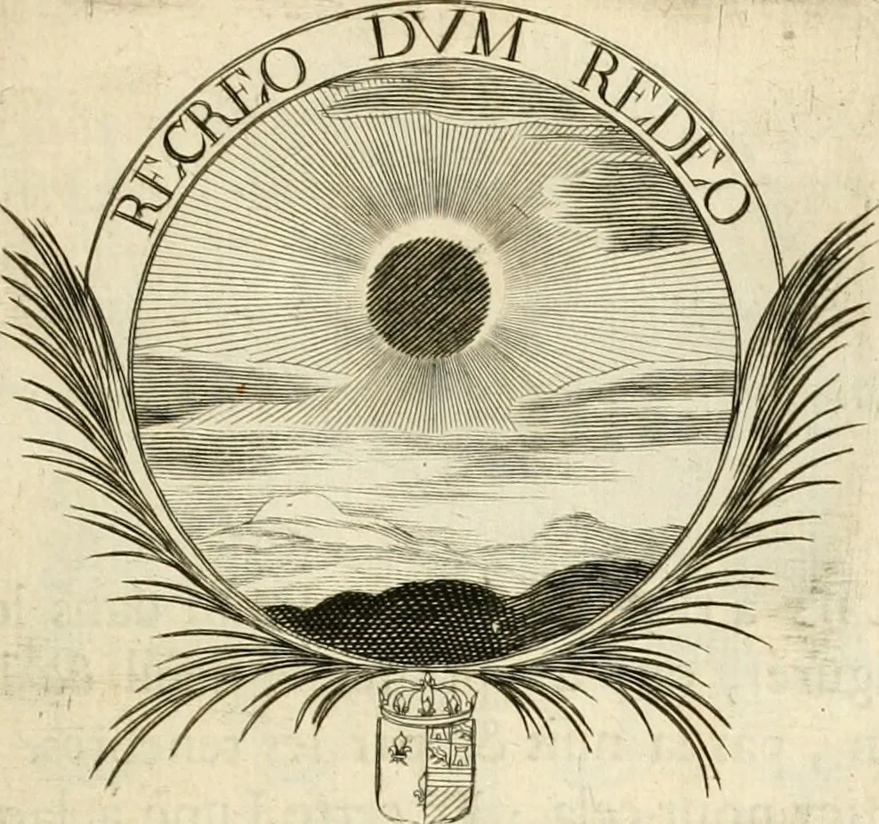 An illustration from De l'art des devises, 1666, leaf 294