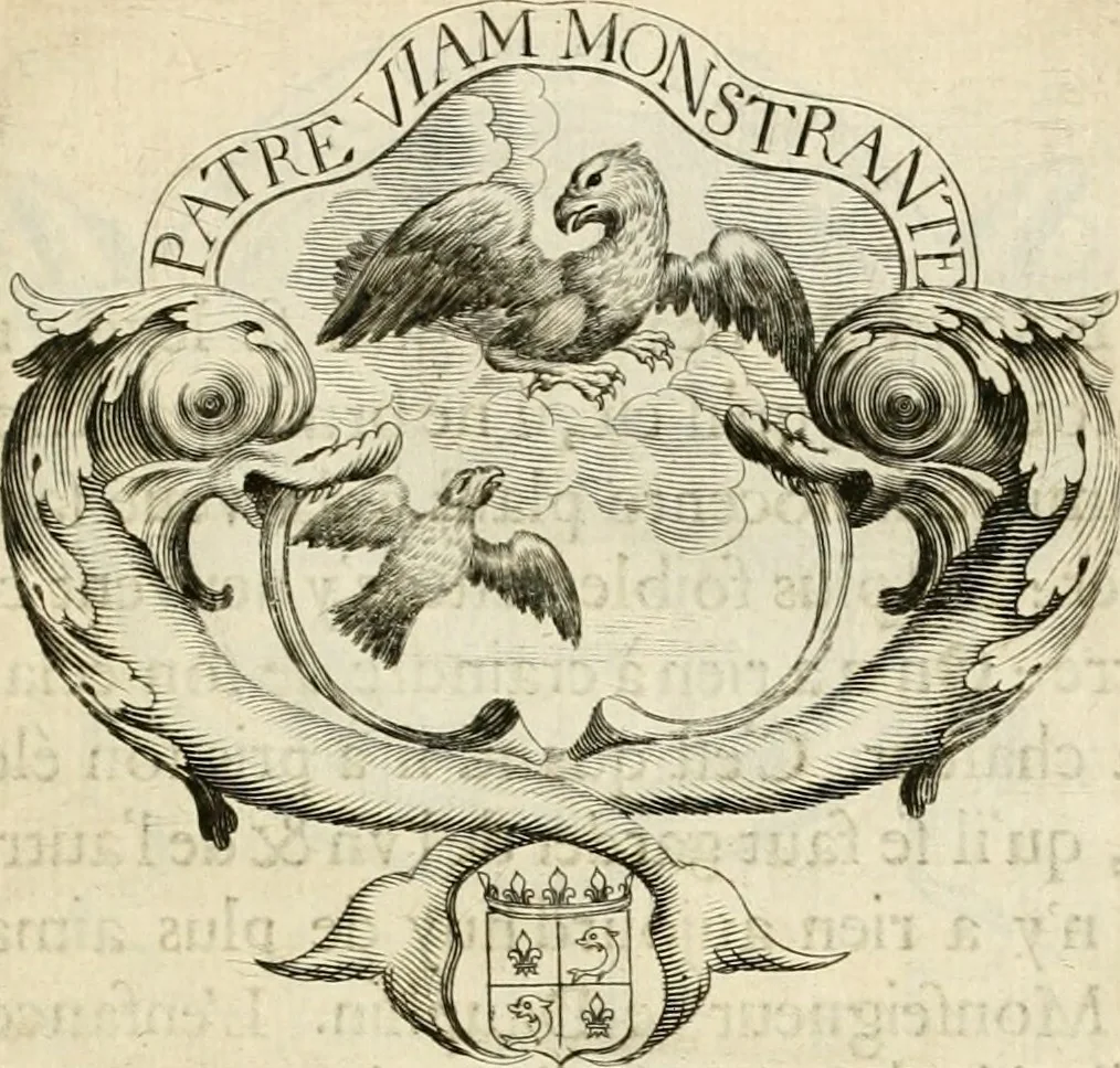 An illustration from De l'art des devises, 1666, leaf 298