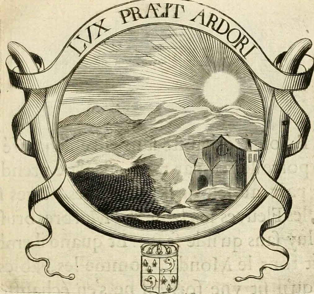 An illustration from De l'art des devises, 1666, leaf 300