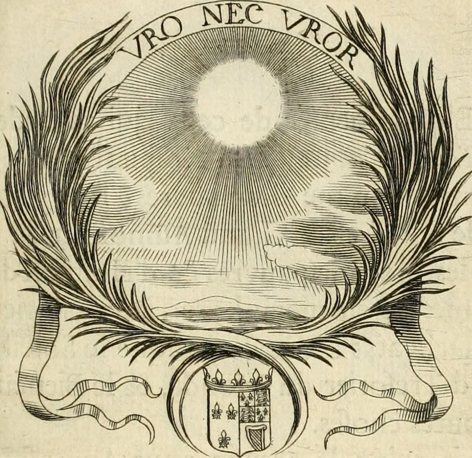 An illustration from De l'art des devises, 1666, leaf 302