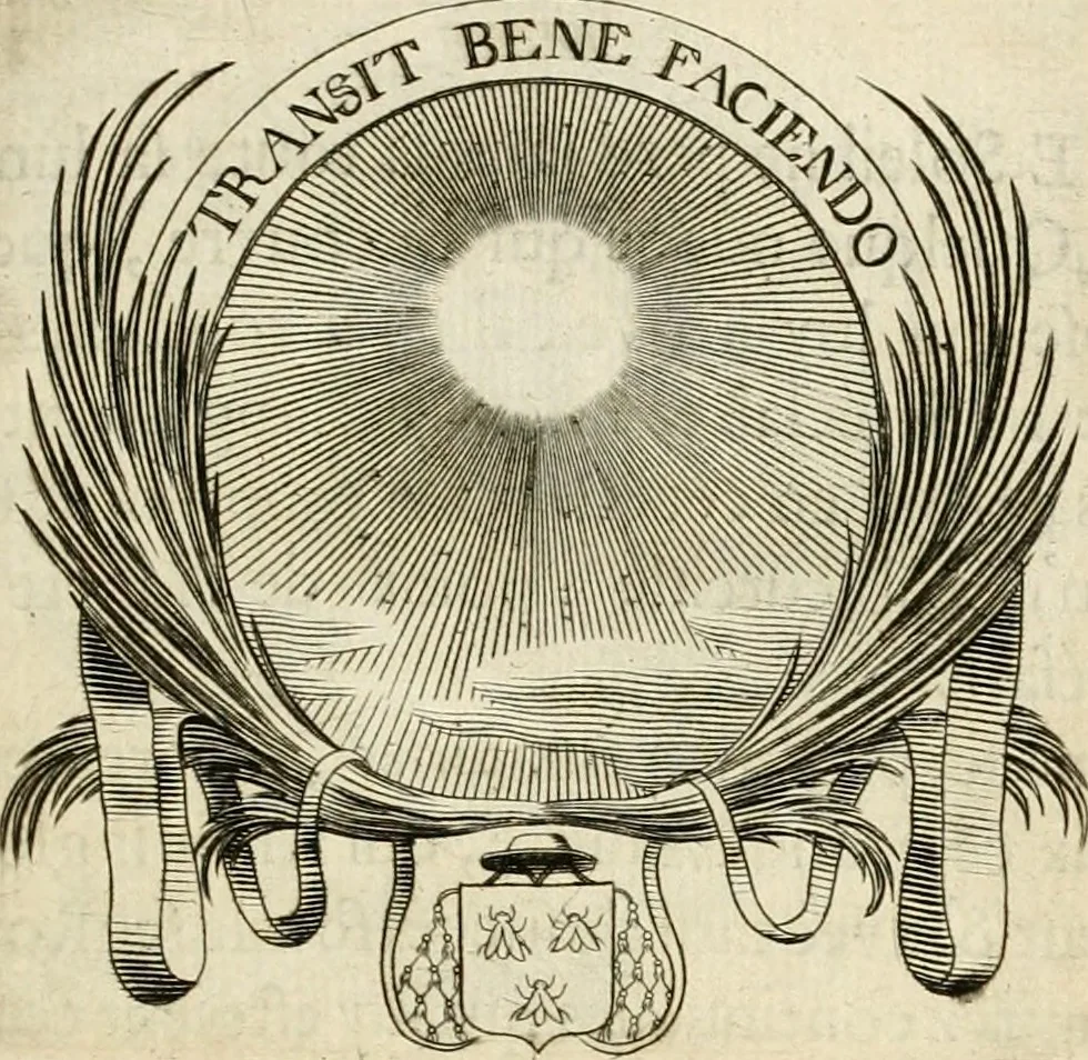 An illustration from De l'art des devises, 1666, leaf 304