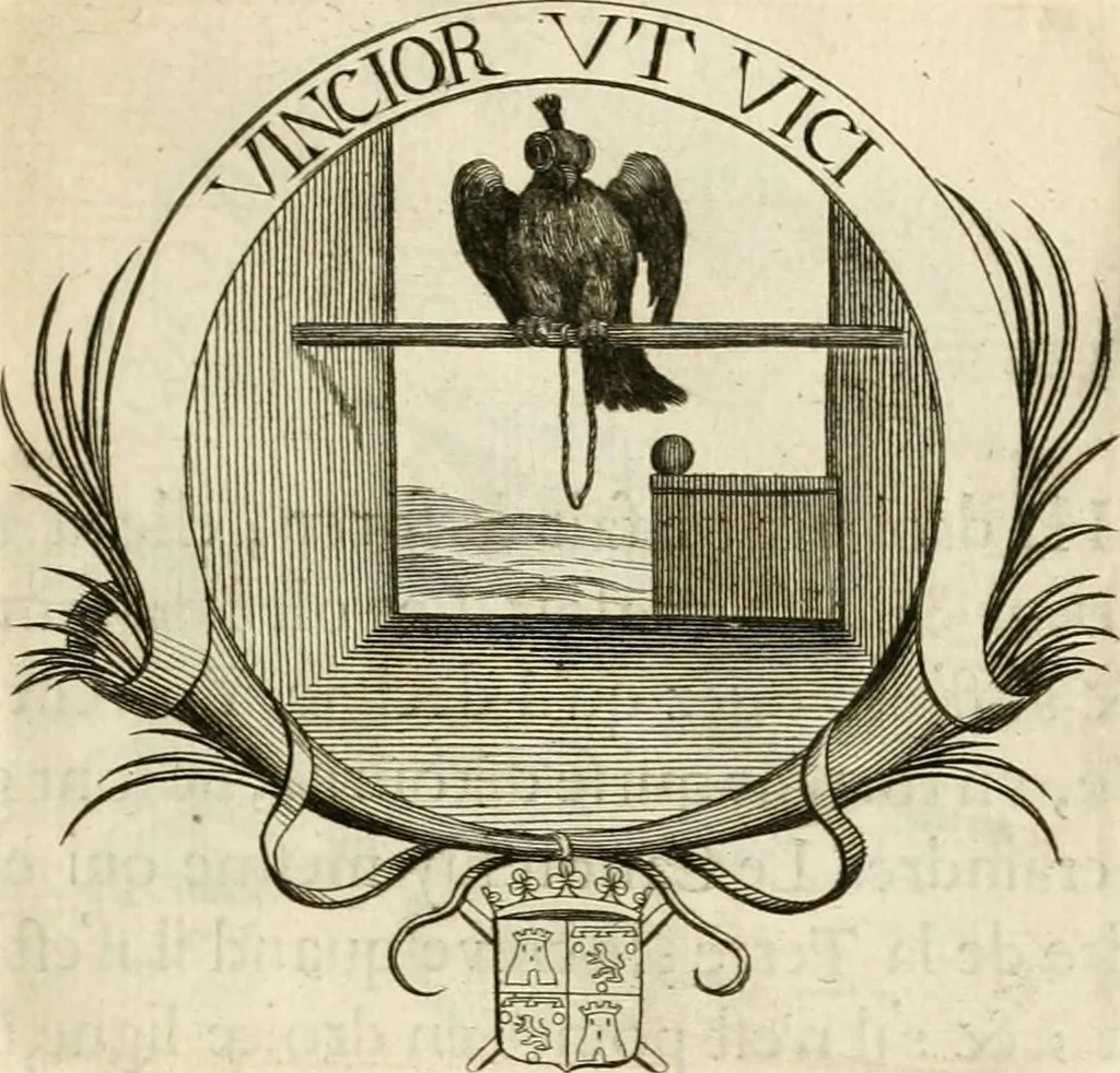 An illustration from De l'art des devises, 1666, leaf 326