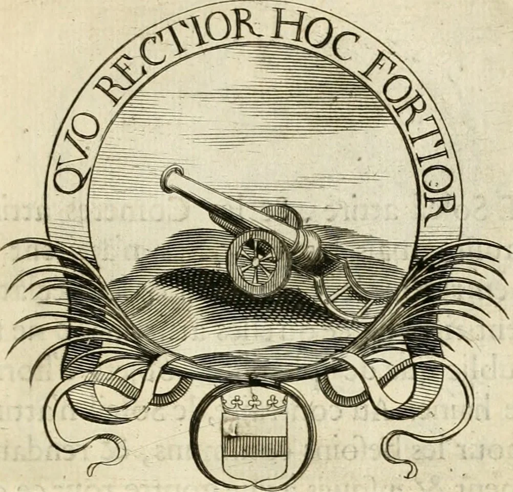 An illustration from De l'art des devises, 1666, leaf 328