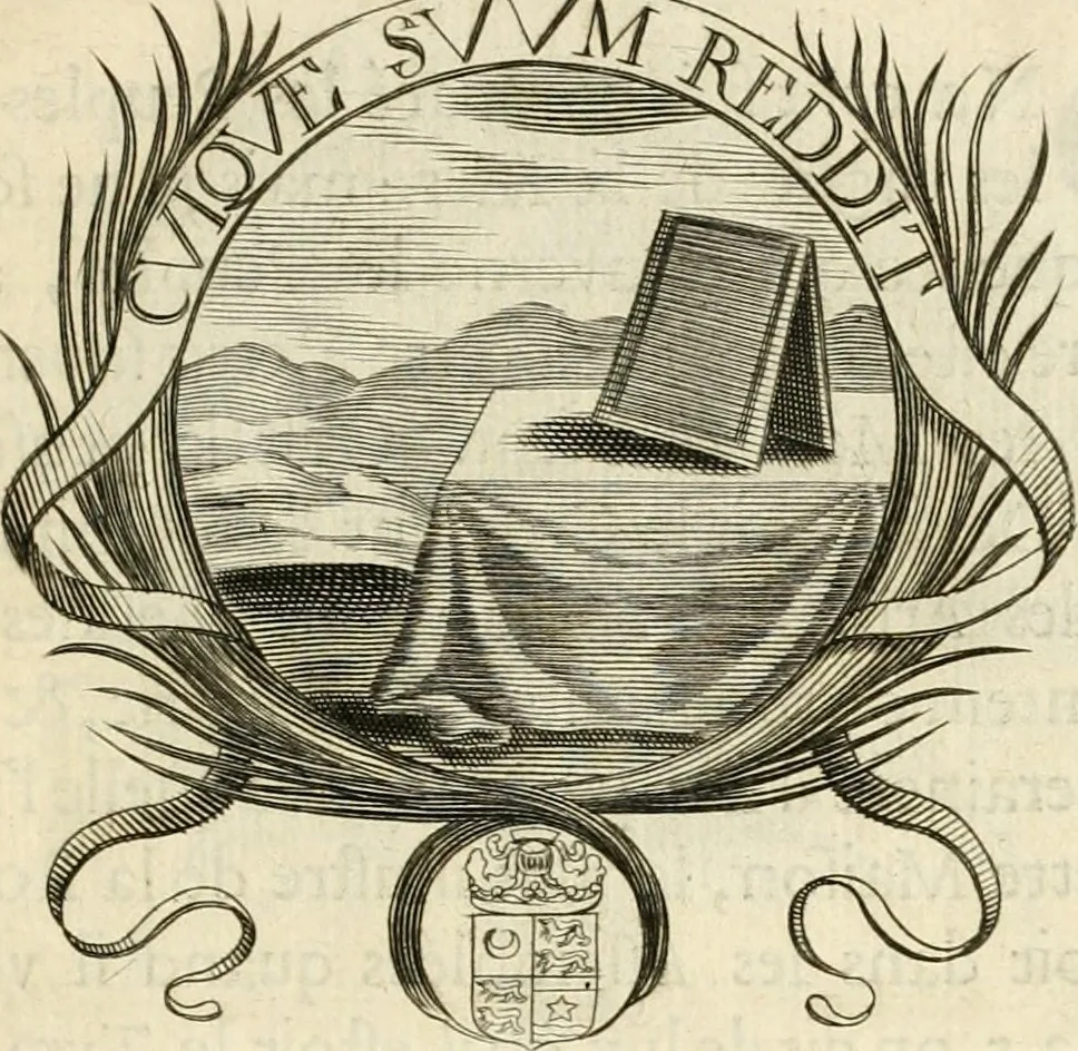 An illustration from De l'art des devises, 1666, leaf 332