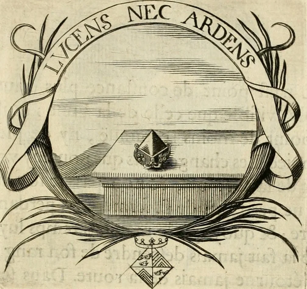 An illustration from De l'art des devises, 1666, leaf 350