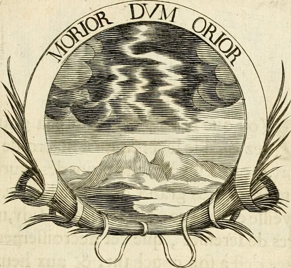 An illustration from De l'art des devises, 1666, leaf 372