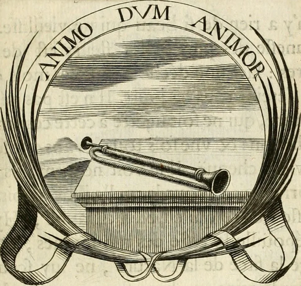 An illustration from De l'art des devises, 1666, leaf 380