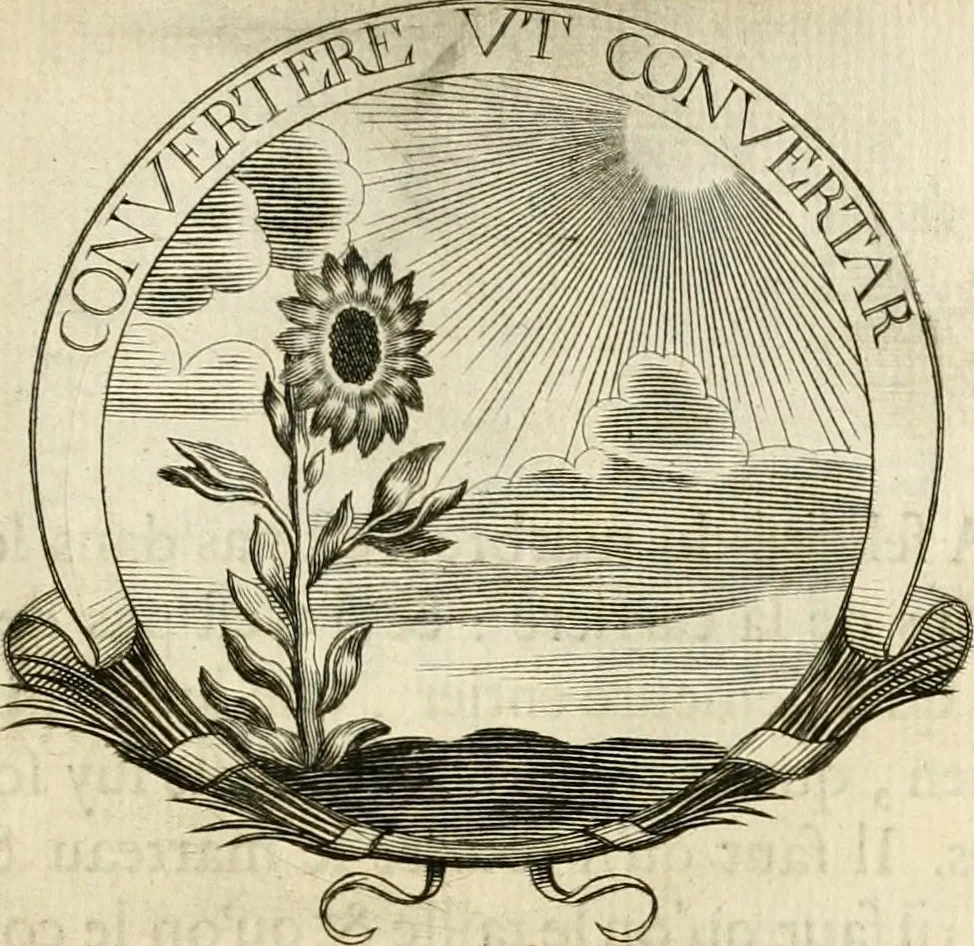 An illustration from De l'art des devises, 1666, leaf 394