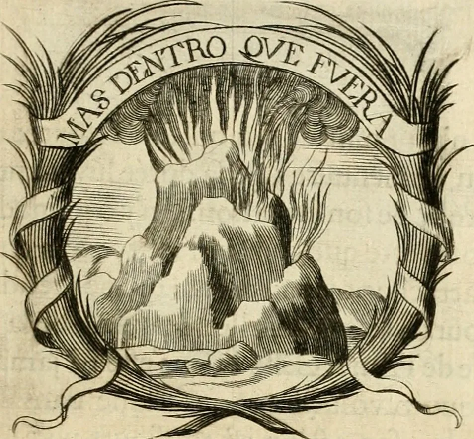An illustration from De l'art des devises, 1666, leaf 402