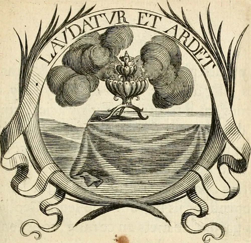An illustration from De l'art des devises, 1666, leaf 410