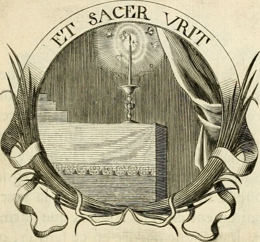 An illustration from De l'art des devises, 1666, leaf 414