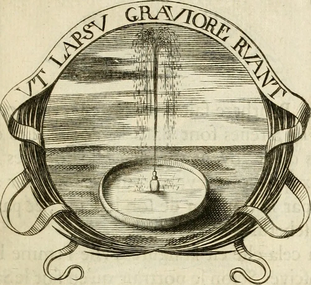 An illustration from De l'art des devises, 1666, leaf 422