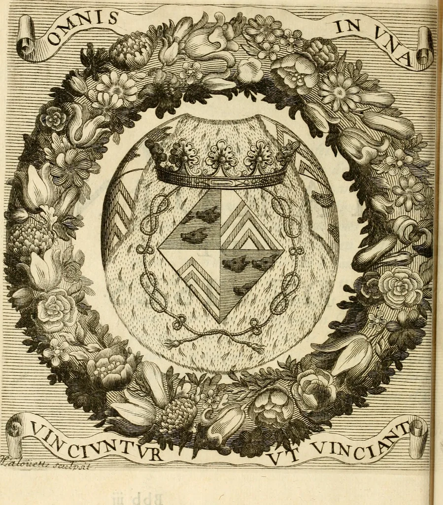 An illustration from De l'art des devises, 1666, leaf 427