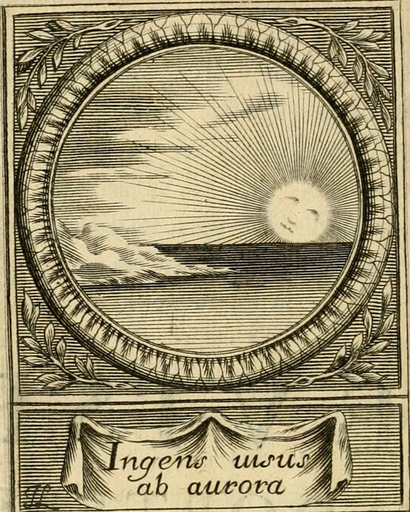 An illustration from De l'art des devises, 1666, leaf 503