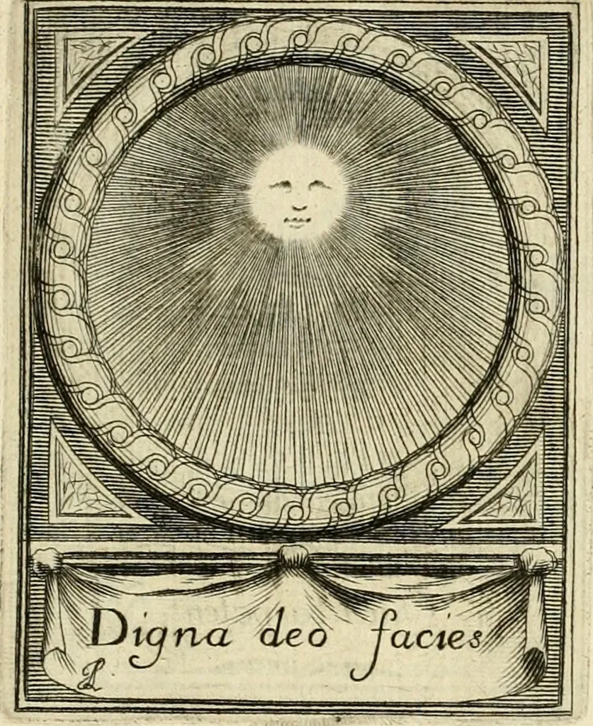 An illustration from De l'art des devises, 1666, leaf 504