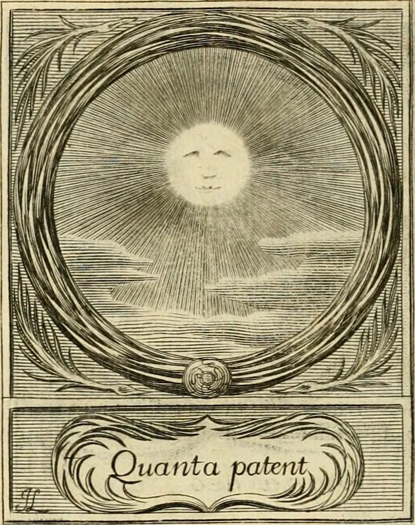 An illustration from De l'art des devises, 1666, leaf 505