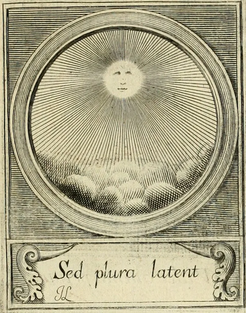 An illustration from De l'art des devises, 1666, leaf 506