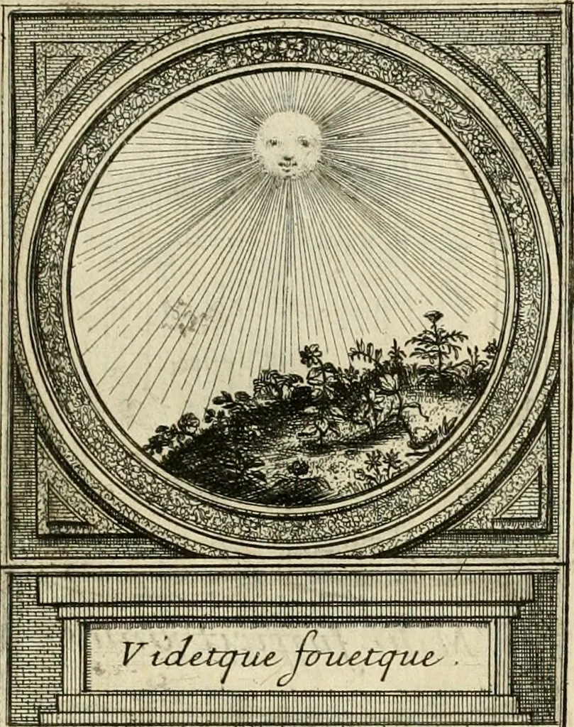 An illustration from De l'art des devises, 1666, leaf 508
