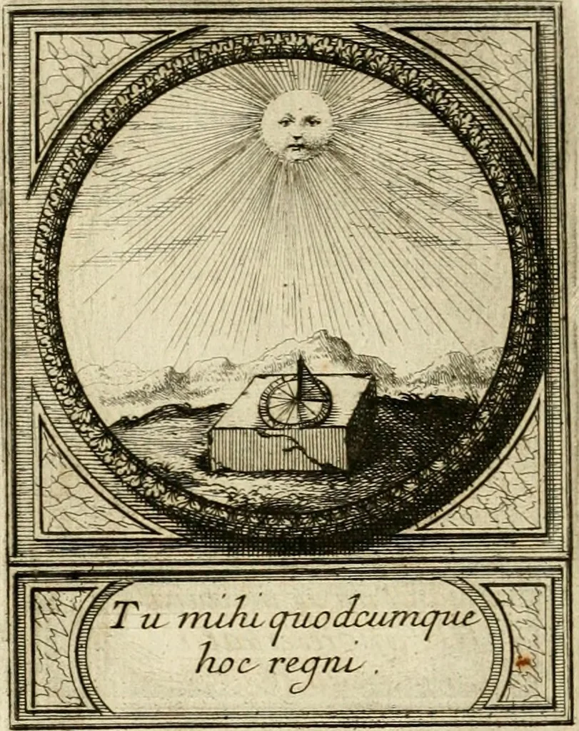 An illustration from De l'art des devises, 1666, leaf 515
