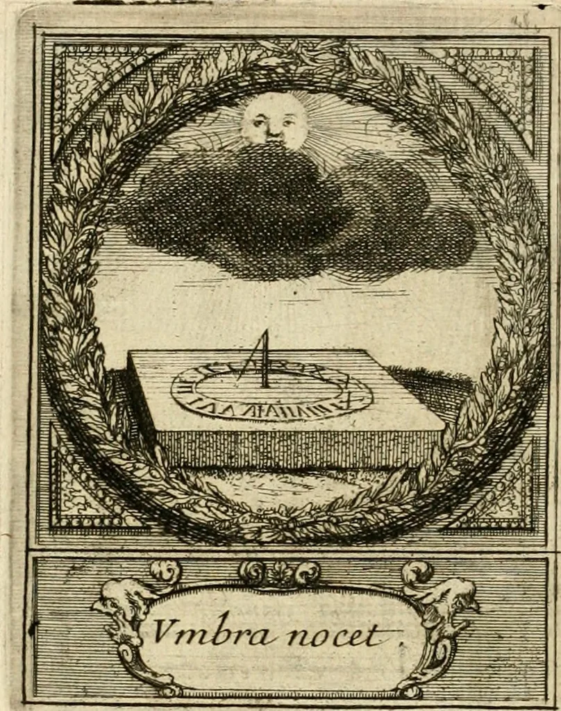 An illustration from De l'art des devises, 1666, leaf 519