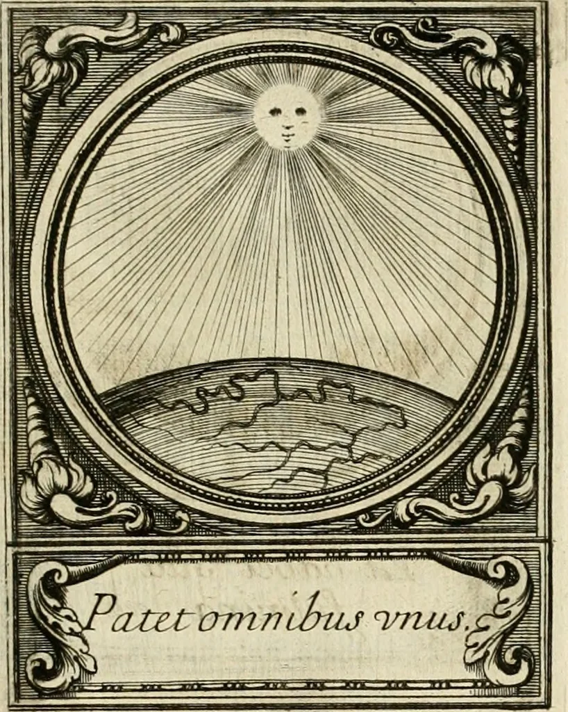 An illustration from De l'art des devises, 1666, leaf 522