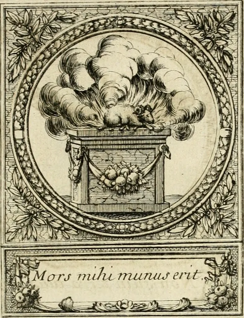 An illustration from De l'art des devises, 1666, leaf 524