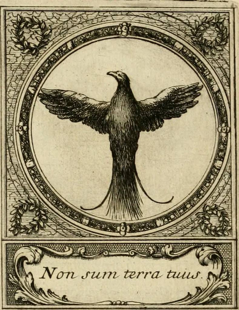 An illustration from De l'art des devises, 1666, leaf 525