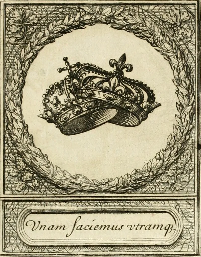 An illustration from De l'art des devises, 1666, leaf 530
