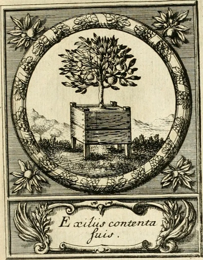 An illustration from De l'art des devises, 1666, leaf 534